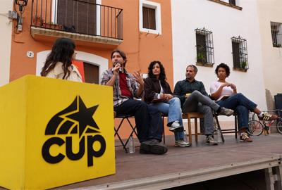 La CUP reivindica la importància dels municipis per a la transformació social en un acte a Vilanova i la Geltrú. ACN